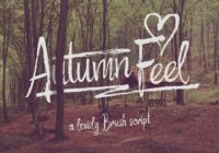 Autumn Feel Font - Featured Image