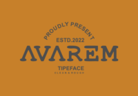 Avarem Font - Featured Image
