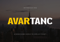 Avartanc Font - Featured Image