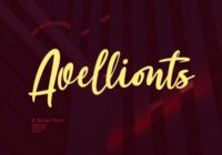 Avellionts Font - Featured Image