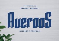 Averoos Font - Featured Image