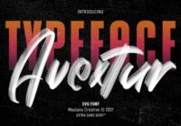 Avextur Font - Featured Image