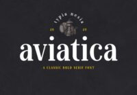 Aviatica Font - Featured Image
