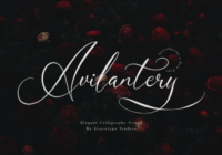 Avilantery Font - Featured Image