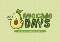 Avocado Days Font - Featured Image