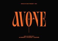 Avone Font - Featured Image