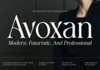 Avoxan Font - Featured Image