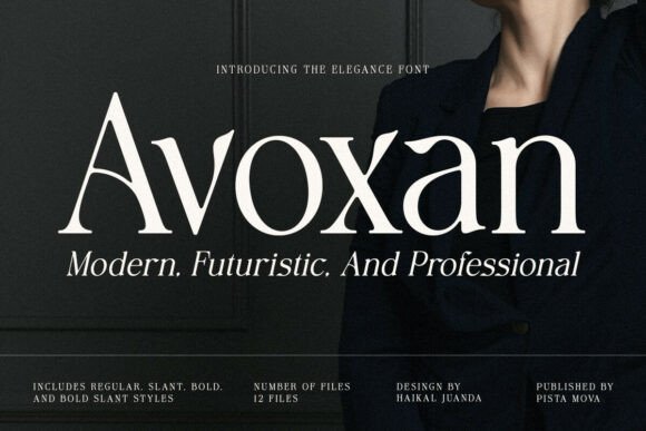 Avoxan Font - Featured Image