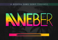 Aweber Font - Featured Image