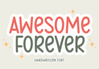 Awesome Forever Font - Featured Image