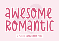 Awesome Romantic Font - Featured Image
