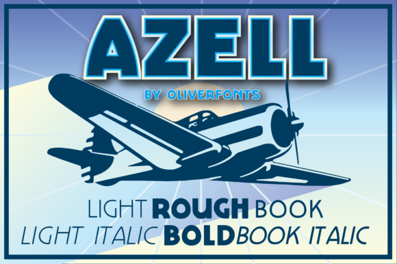 Azell Font - Featured Image