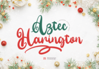 Aztec Harington Font - Featured Image
