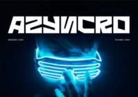 Azyncro Font - Featured Image