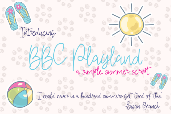 BBC Playland Font - Featured Image