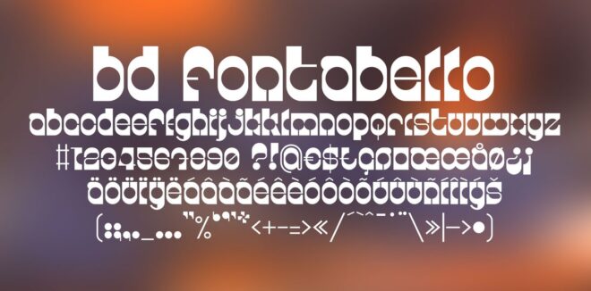 BD Fontabello Font - Featured Image