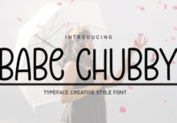 Babe Chubby Font - Featured Image