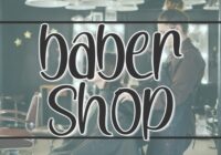 Baber Shop Font - Featured Image