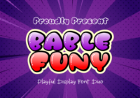Bable Funy Font - Featured Image