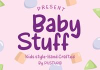 BabyStuff Font - Featured Image