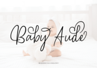 Baby Aude Font - Featured Image