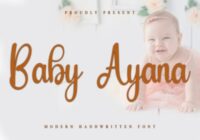 Baby Ayana Font - Featured Image