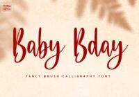 Baby Bday Font - Featured Image