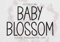 Baby Blossom Font - Featured Image