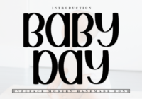Baby Day Font - Featured Image