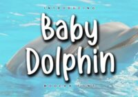Baby Dolphin Font - Featured Image