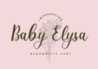 Baby Elysa Font - Featured Image