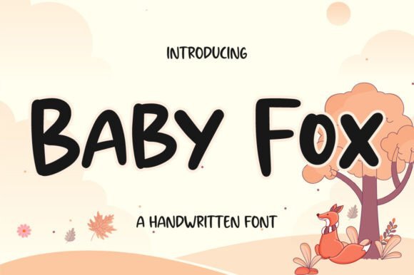 Baby Fox Font - Featured Image