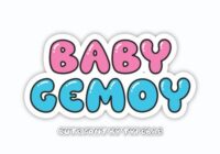 Baby Gemoy Font - Featured Image