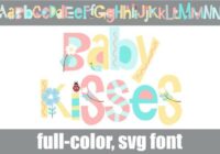 Baby Kisses Font - Featured Image