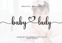 Baby Lady Font - Featured Image
