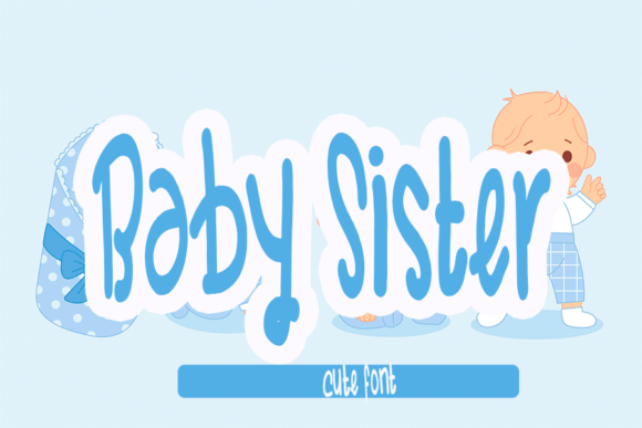 Baby Sister Font - Featured Image