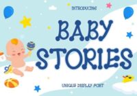 Baby Stories Font - Featured Image