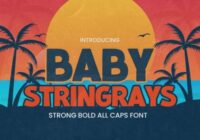 Baby Stringrays Font - Featured Image