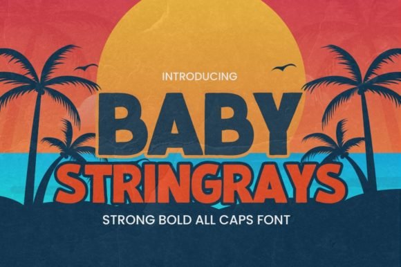 Baby Stringrays Font - Featured Image