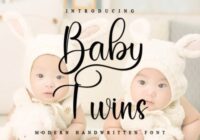 Baby Twins Font - Featured Image
