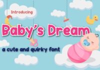 Baby's Dream Font - Featured Image
