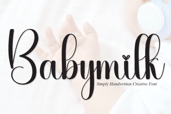 Babymilk Font - Featured Image