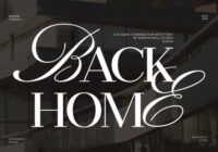 Back Home Font - Featured Image