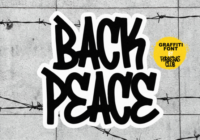 Back Peace Font - Featured Image