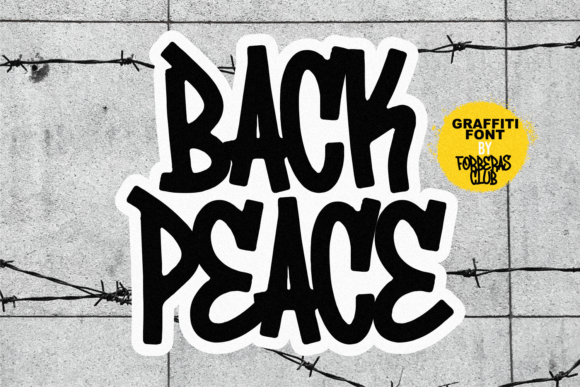 Back Peace Font - Featured Image