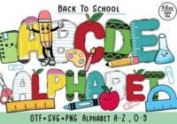 Back to School Doodle Font - Featured Image