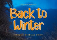 Back to Winter Font - Featured Image