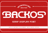 Backos Font - Featured Image