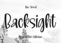 Backsight Font - Featured Image
