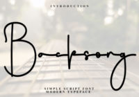 Backsong Font - Featured Image